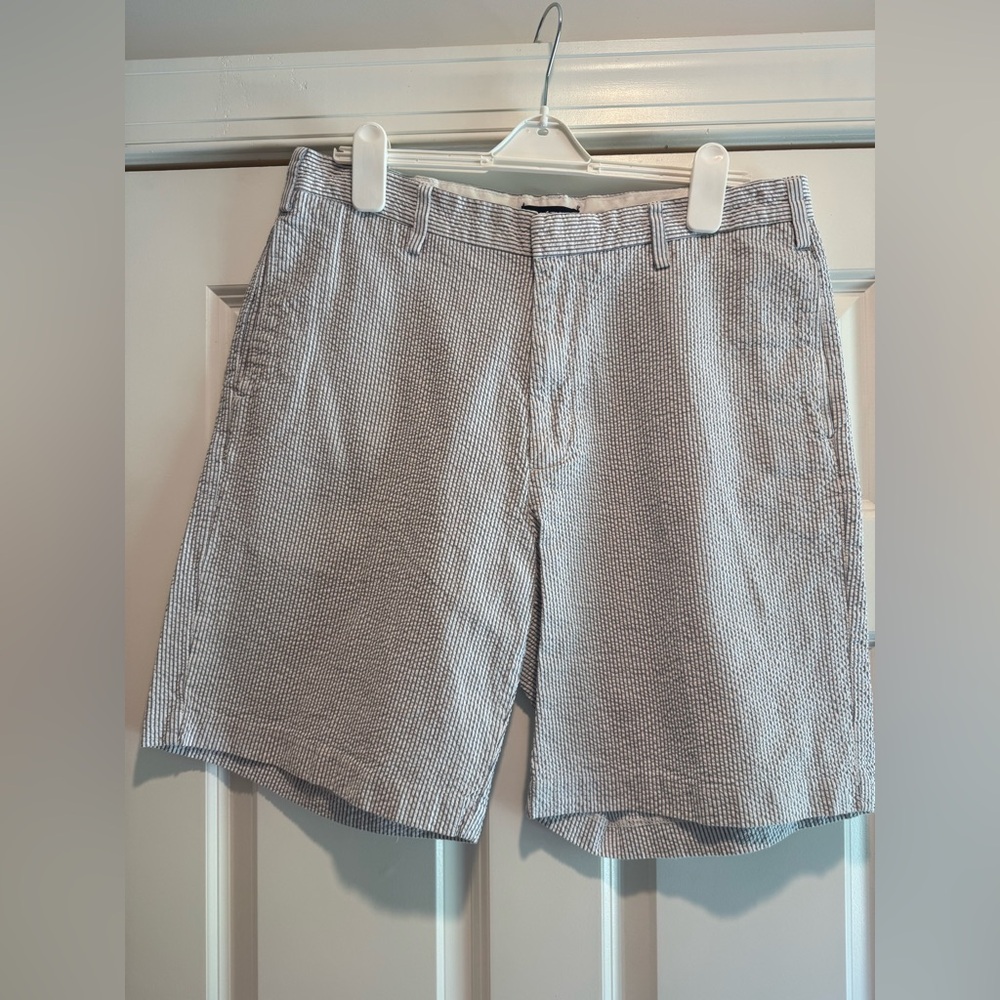 Men’s Nautica Blue Seersucker Shorts